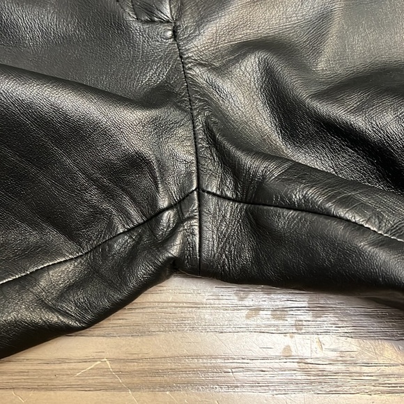 CACH’E VINTAGE LEATHER PANTS 10 - Picture 9 of 16